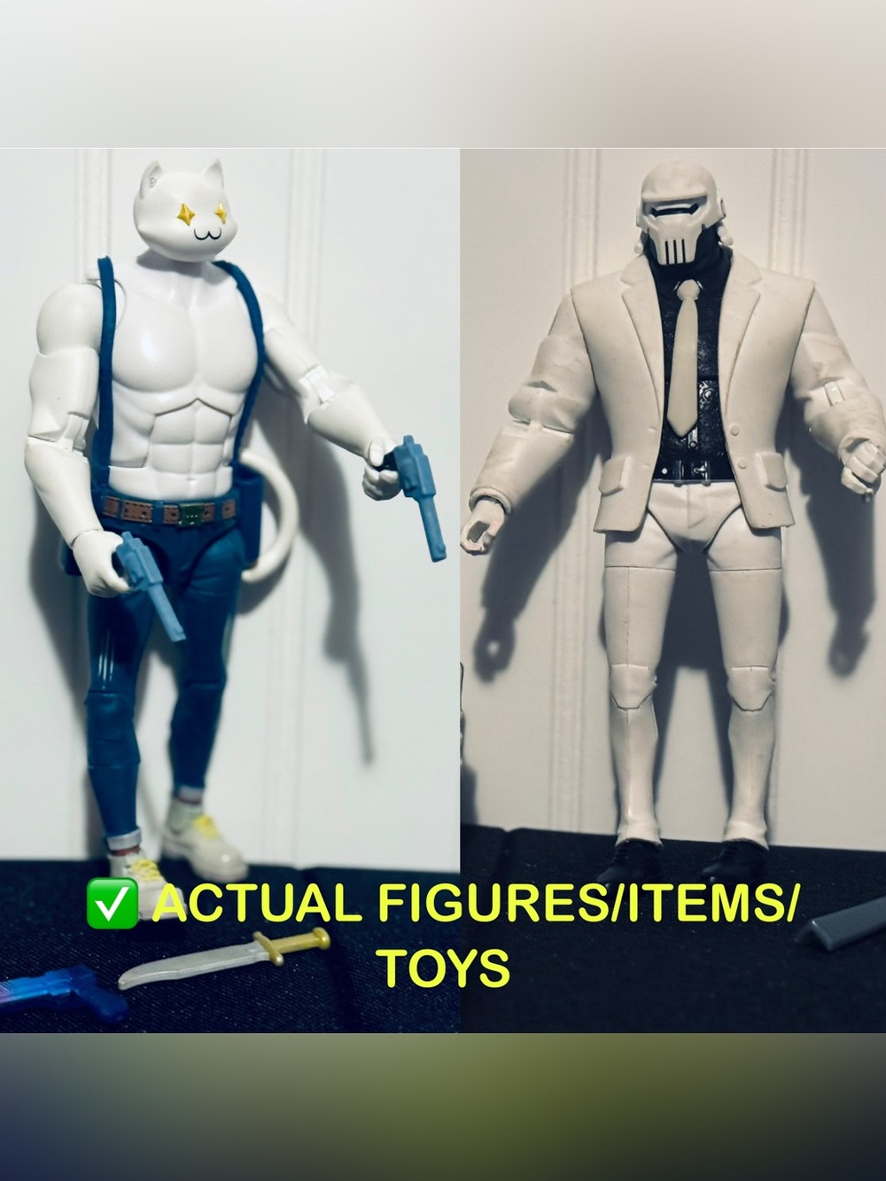 2 (Unboxed) 6IN. FORTNITE VICTORY ROYALE SERIES FIGURES— BRUTUS & MEOWSCLES - Picture 2 of 16